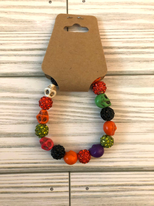 Colorful Skulls Bracelet