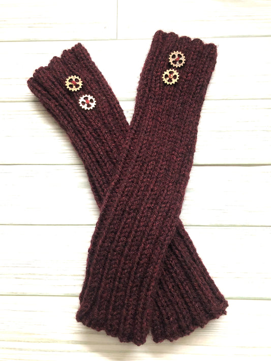 Sweet Steampunk Arm Warmers