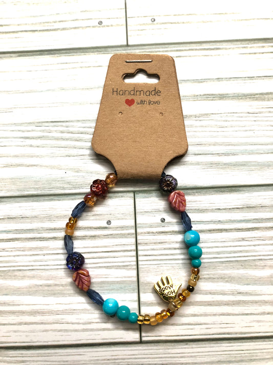 Leaves and Flowers Bracelet