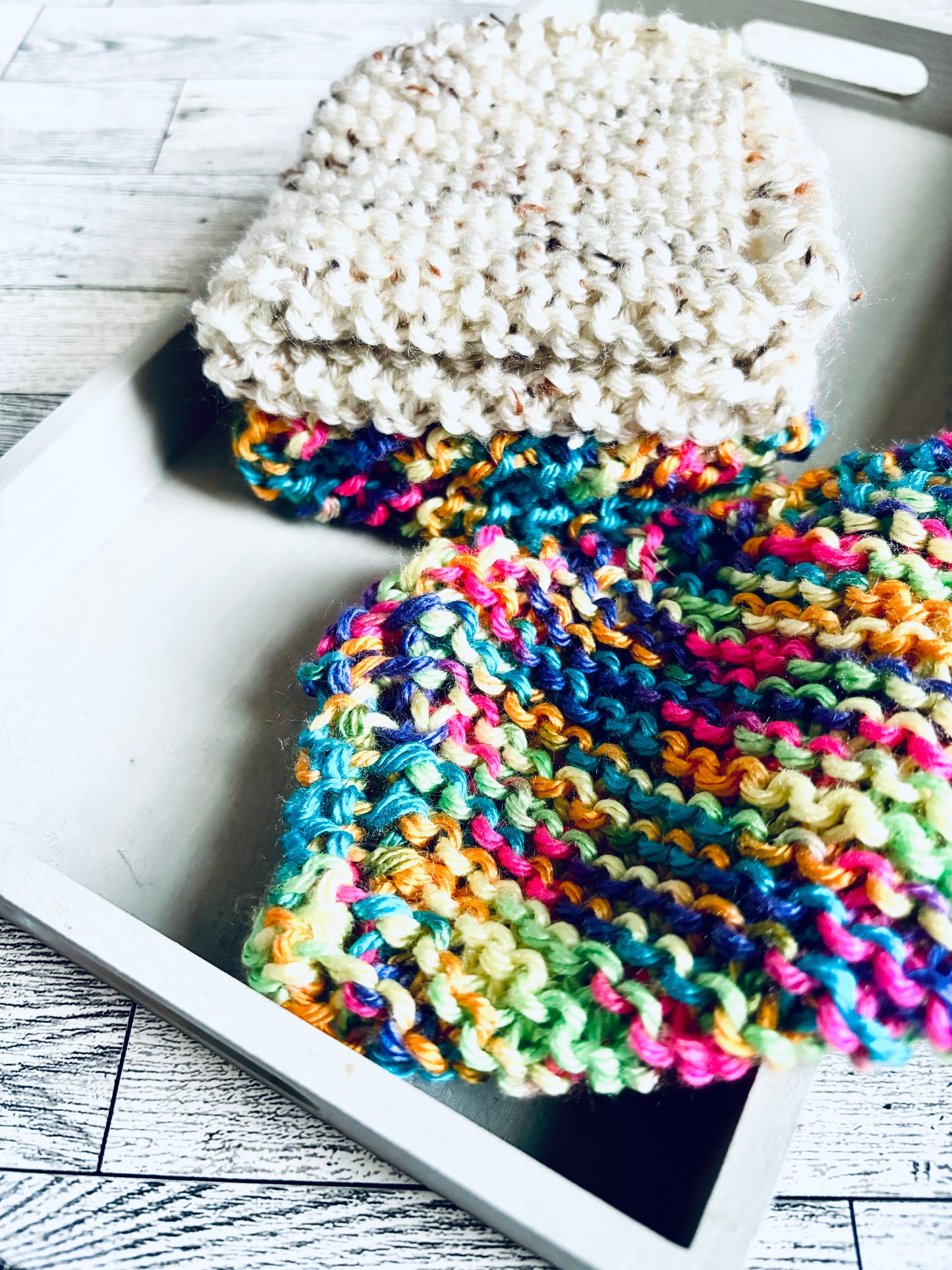 Sprinkles & Cream Dishcloth Set