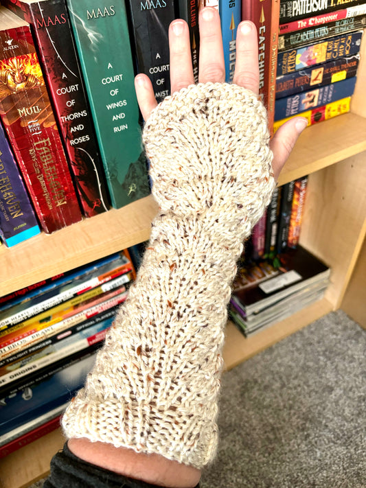 Winter Reading Arm Warmers