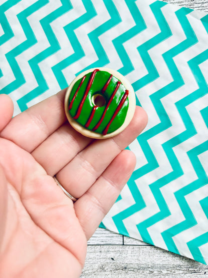 Christmas Donut Magnet- Green