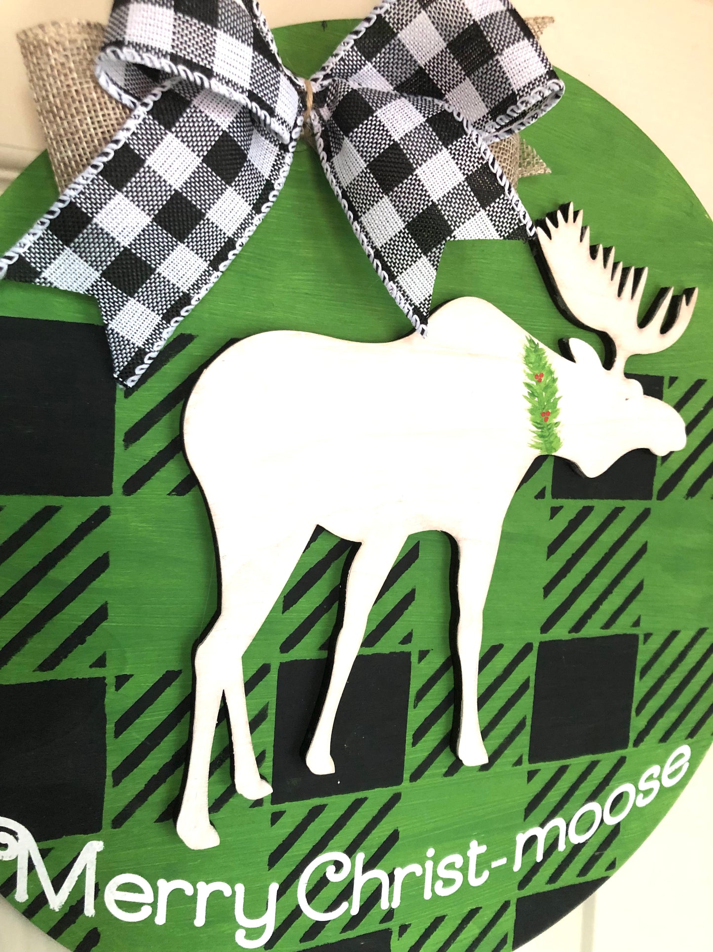 Merry Christ-moose! (Green)