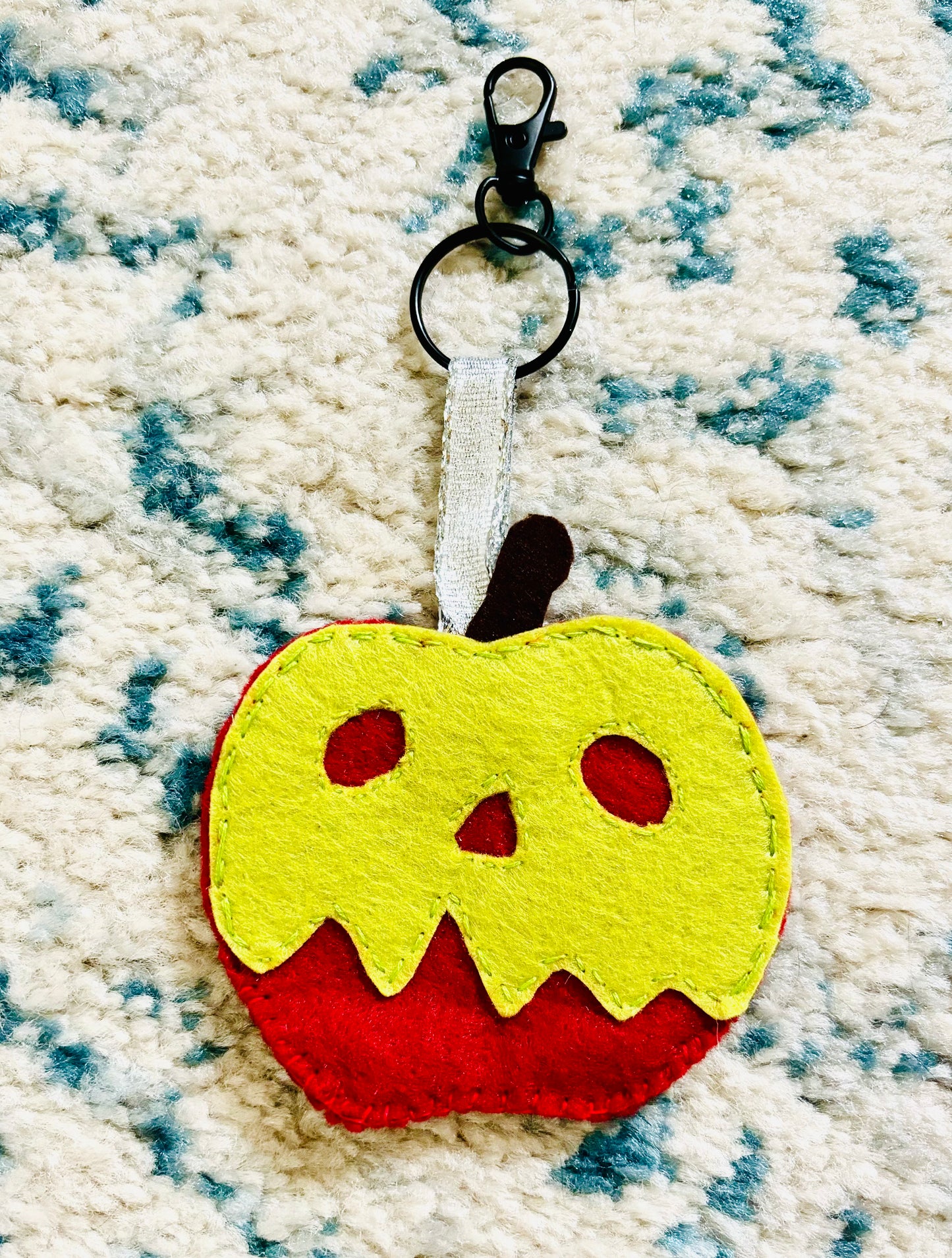 Poisoned Apple Bag Buddy/Keychain