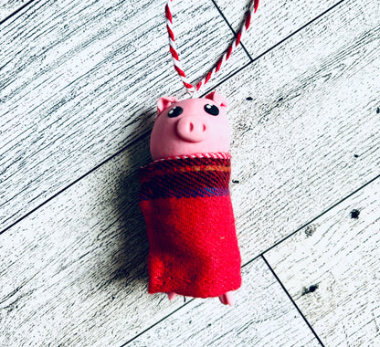 Pig in a Blanket Ornament- Sir Loin