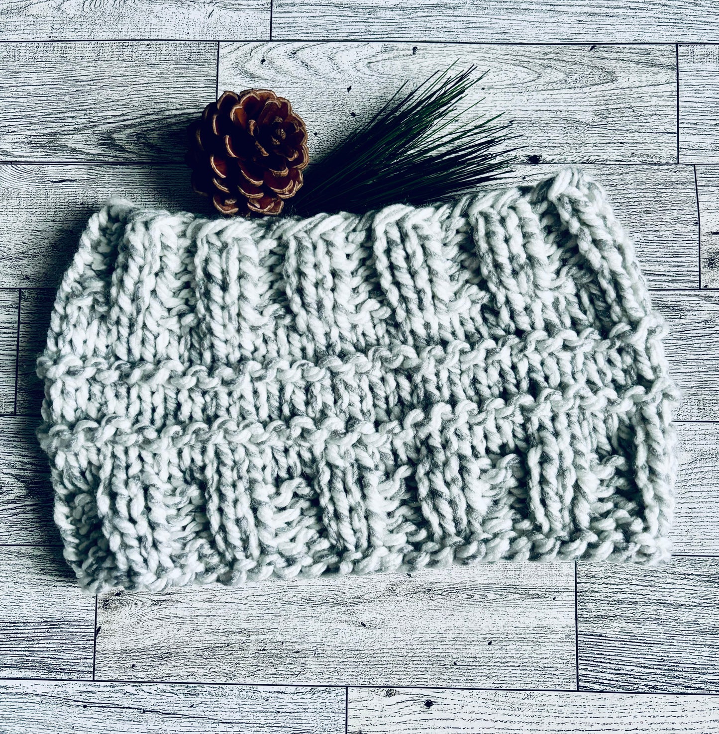 Winter Walk Ear Warmer/Ponytail Beanie