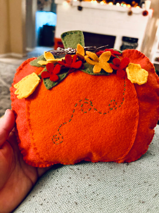 The Plump Pumpkin Pillow