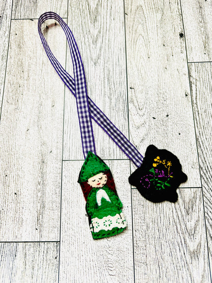 Green Witch Bookmark