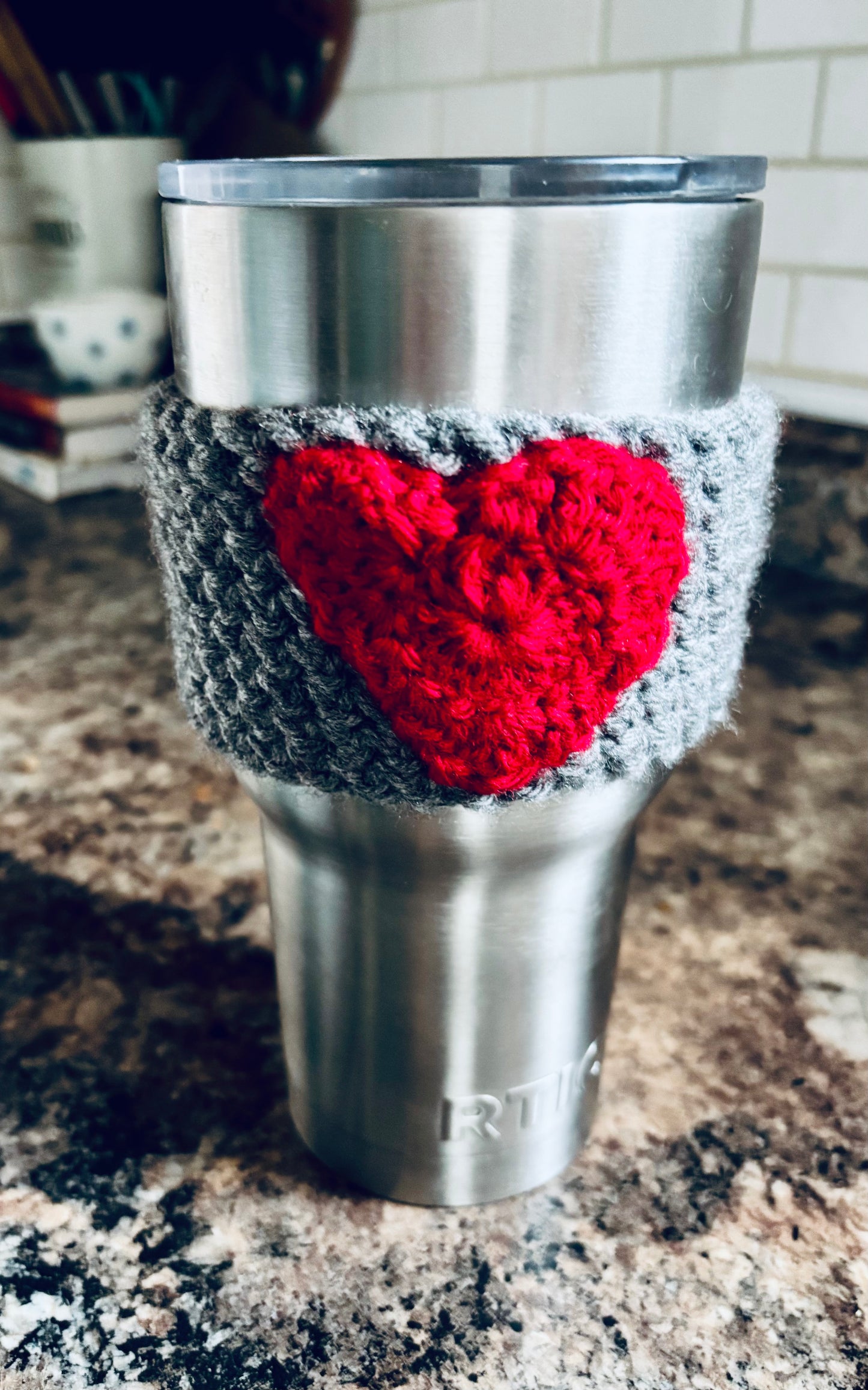 Refill Your Hearts Cup Cozy Set