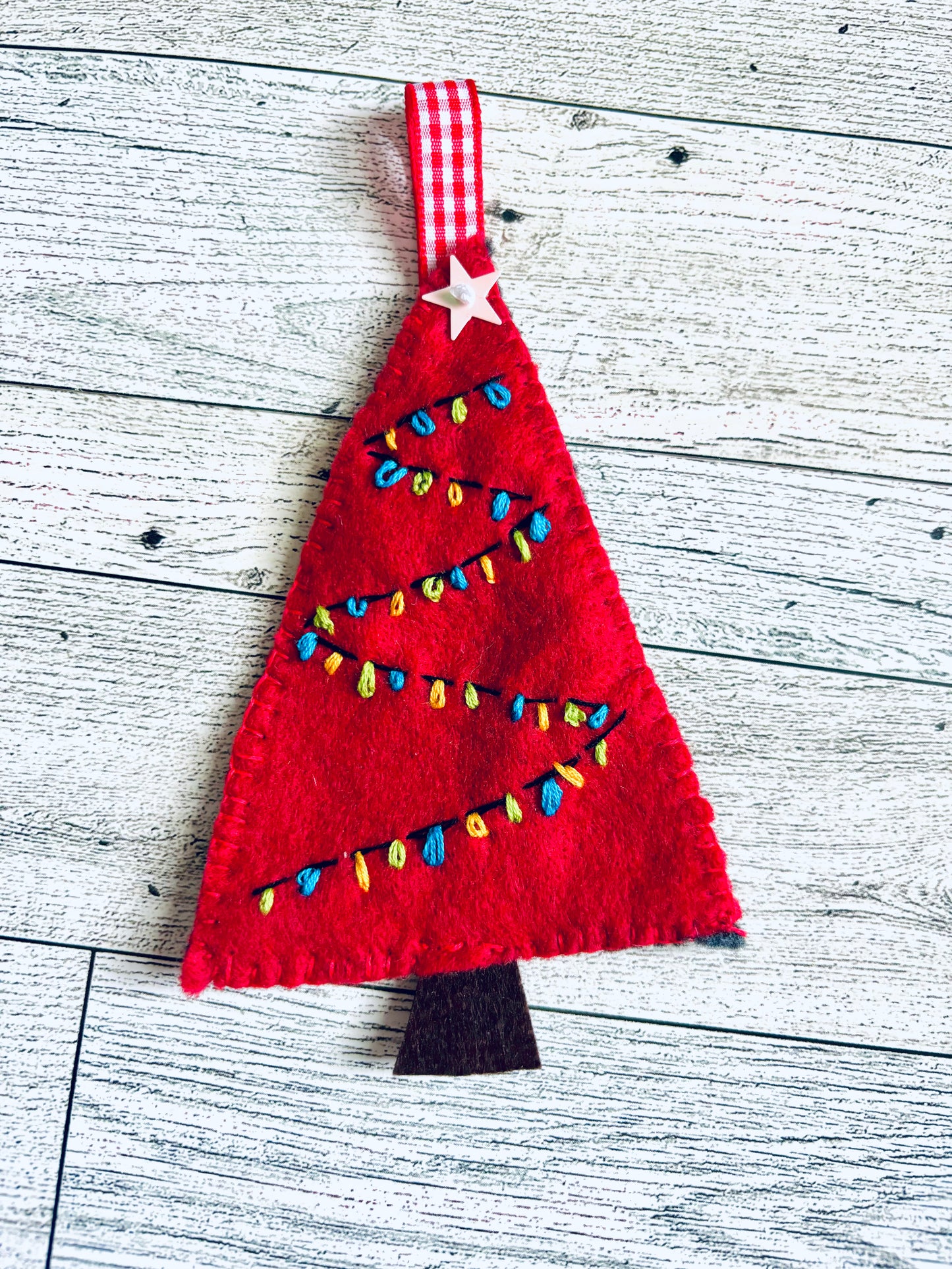 Embroidered Lights Ornament