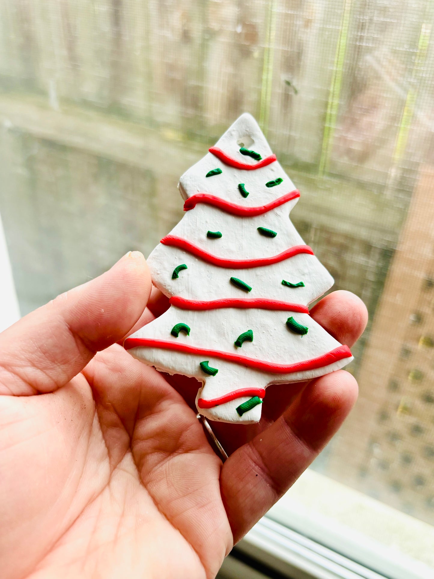 Christmas Cake Ornament