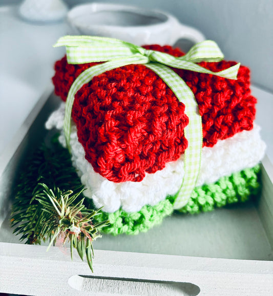 Wash Up, Grinches! Dishcloth Set