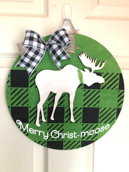 Merry Christ-moose! (Green)