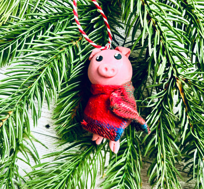 Pig in a Blanket Ornament- Sir Loin