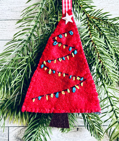 Embroidered Lights Ornament