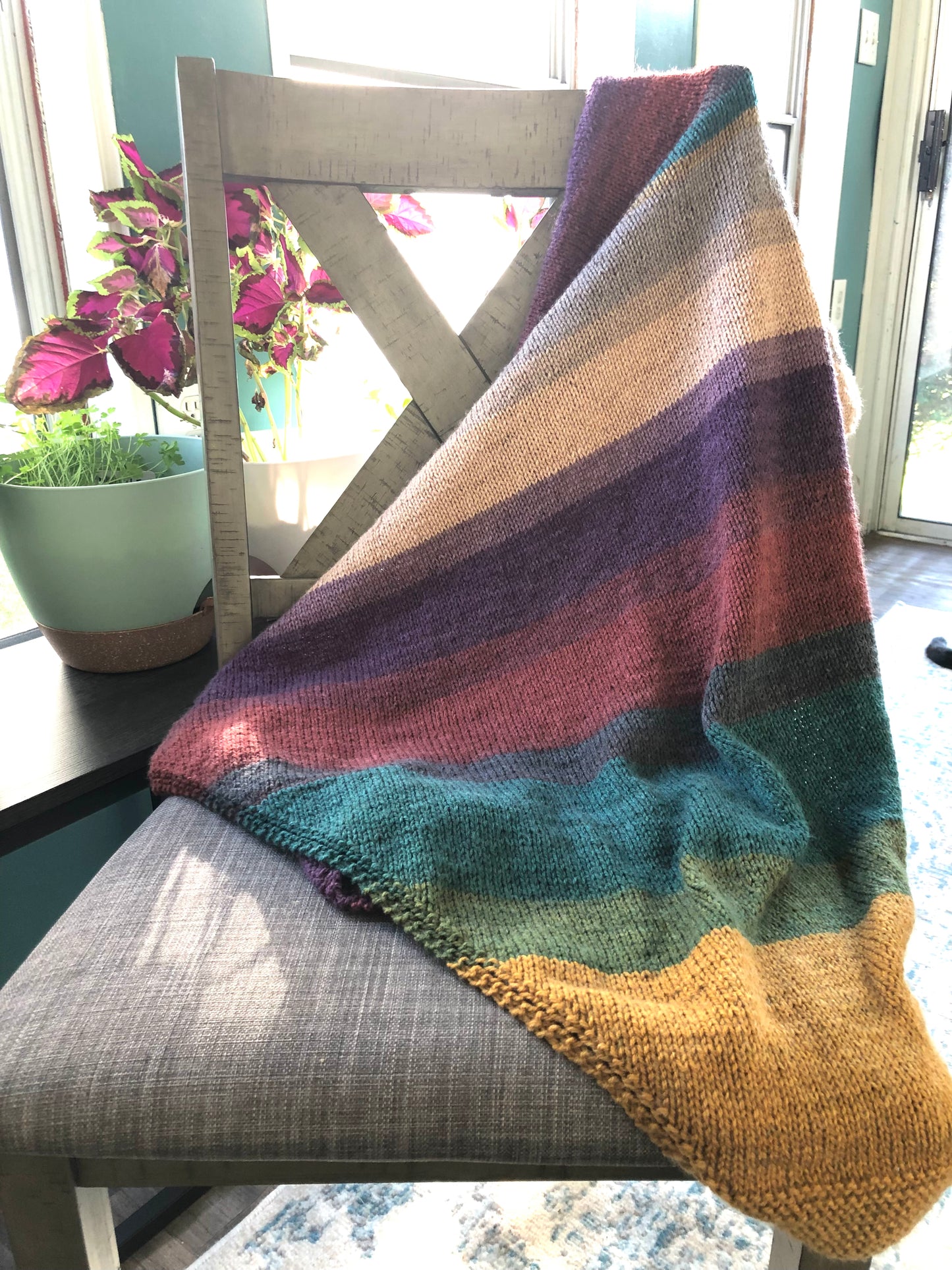 Autumnal Maize Blanket Wrap