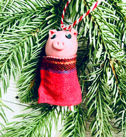 Pig in a Blanket Ornament- Sir Loin