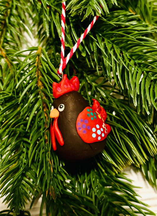 Brewster the Rooster Ornament