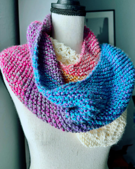 Rainbows and Lace Wrap