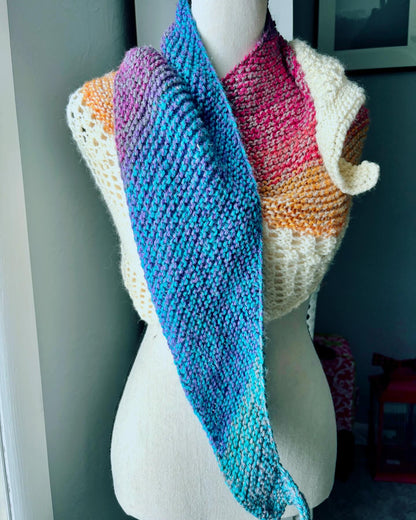 Rainbows and Lace Wrap