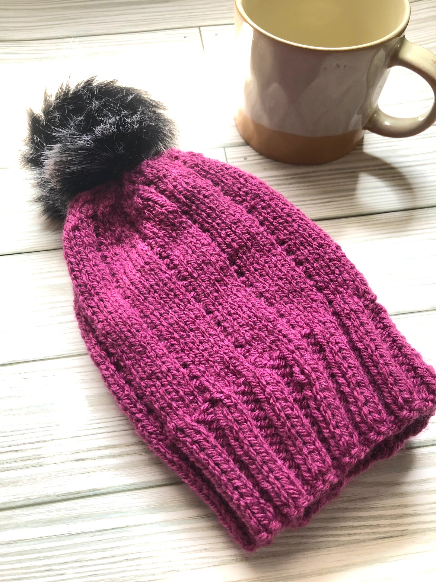 A Rosy Day Hat