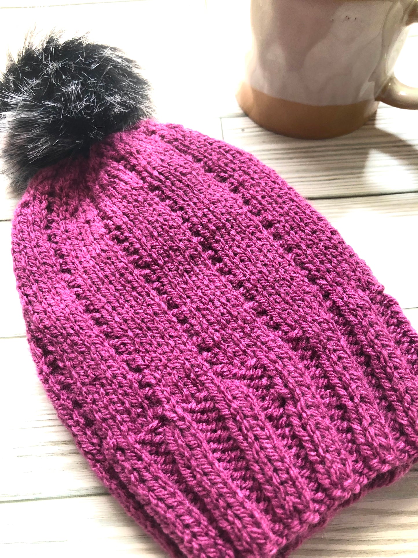 A Rosy Day Hat