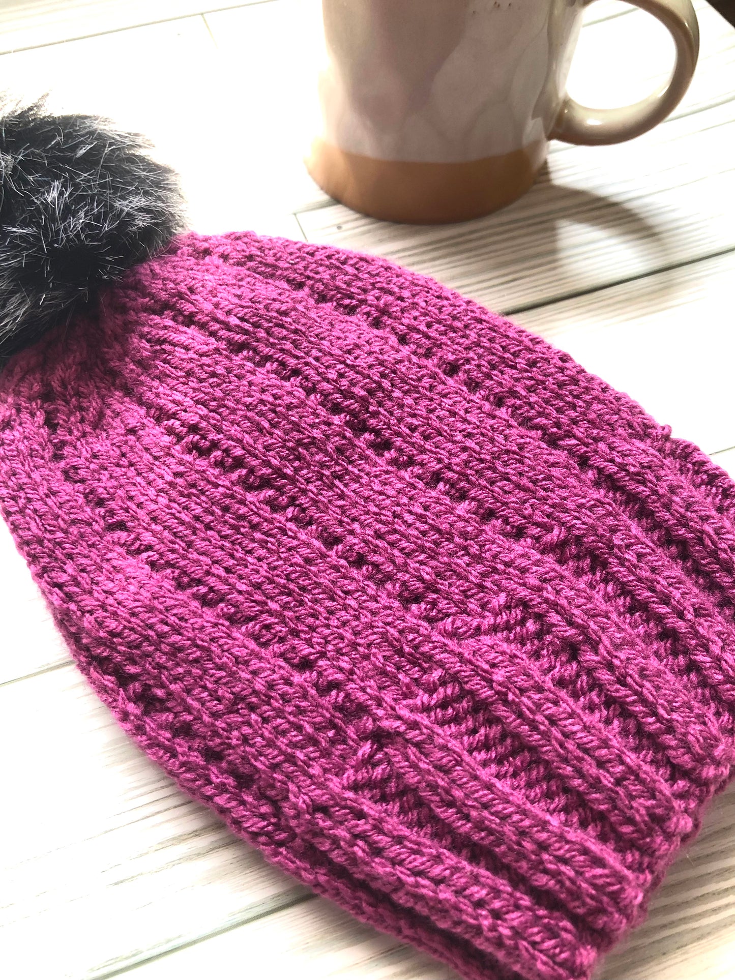 A Rosy Day Hat