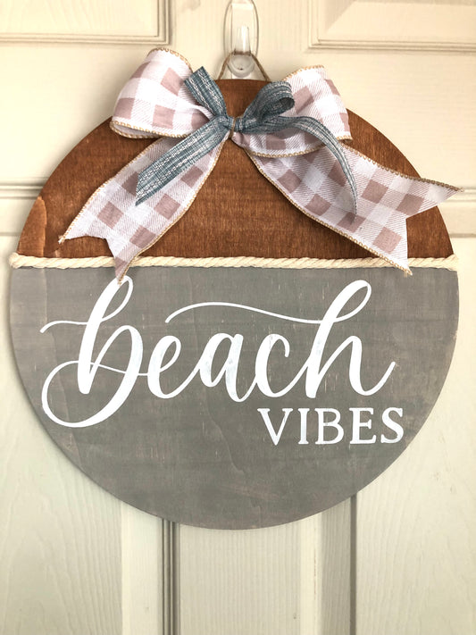 Beach Vibes Wall Hanger