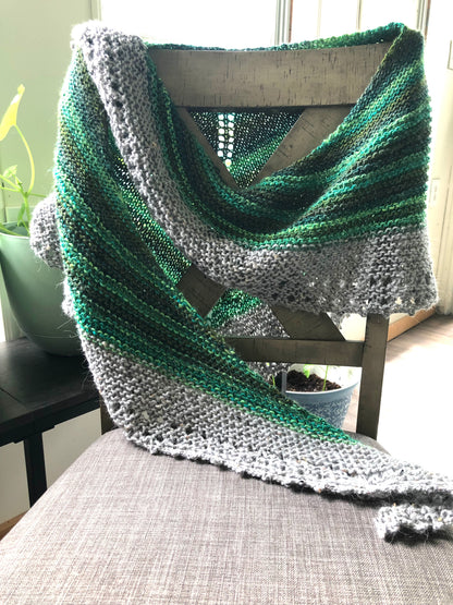 Green Lands Shawl