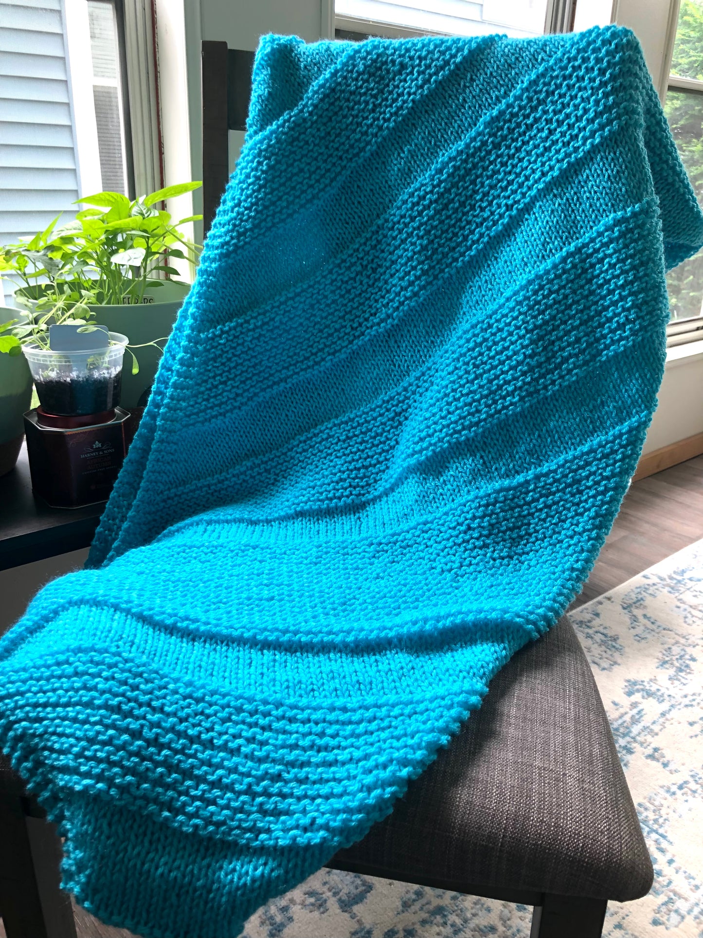 Blue Latitudes Blanket